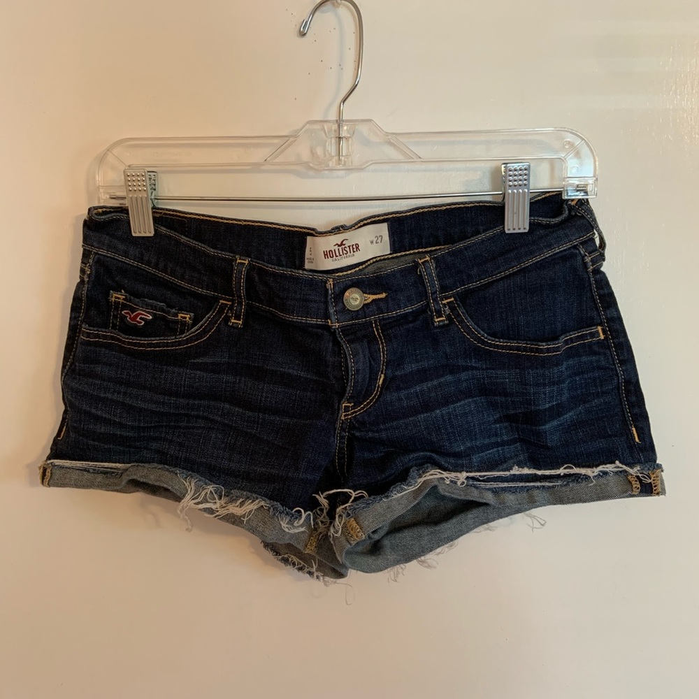 Hollister jean shorts